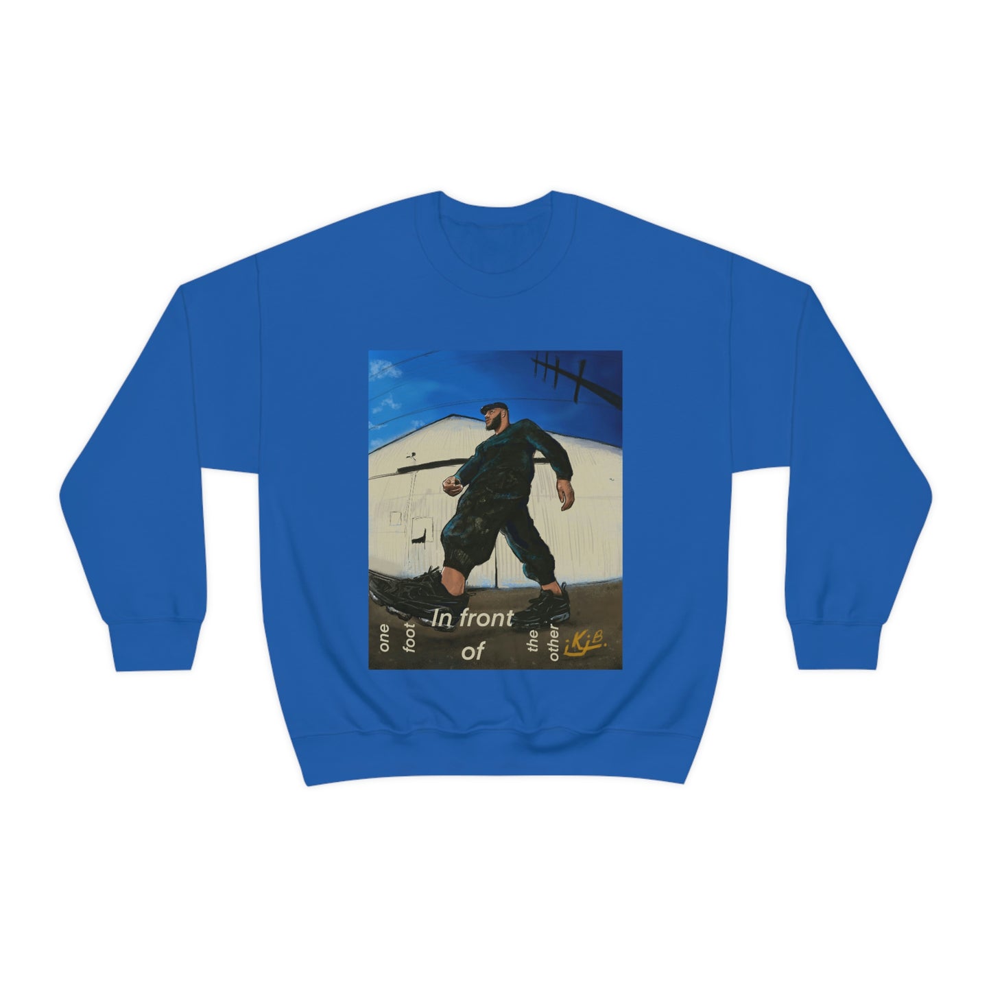 ONE FOOT IN FRONT OF THE OTHER - UNISEX - SWEATSHIRT
