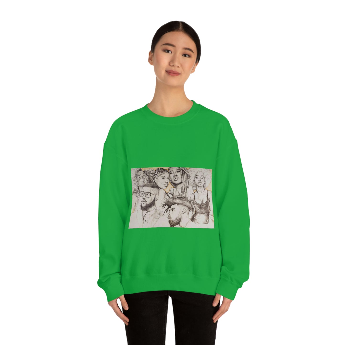 BLACK BEAUTY COLLAGE SWEATSHIRT