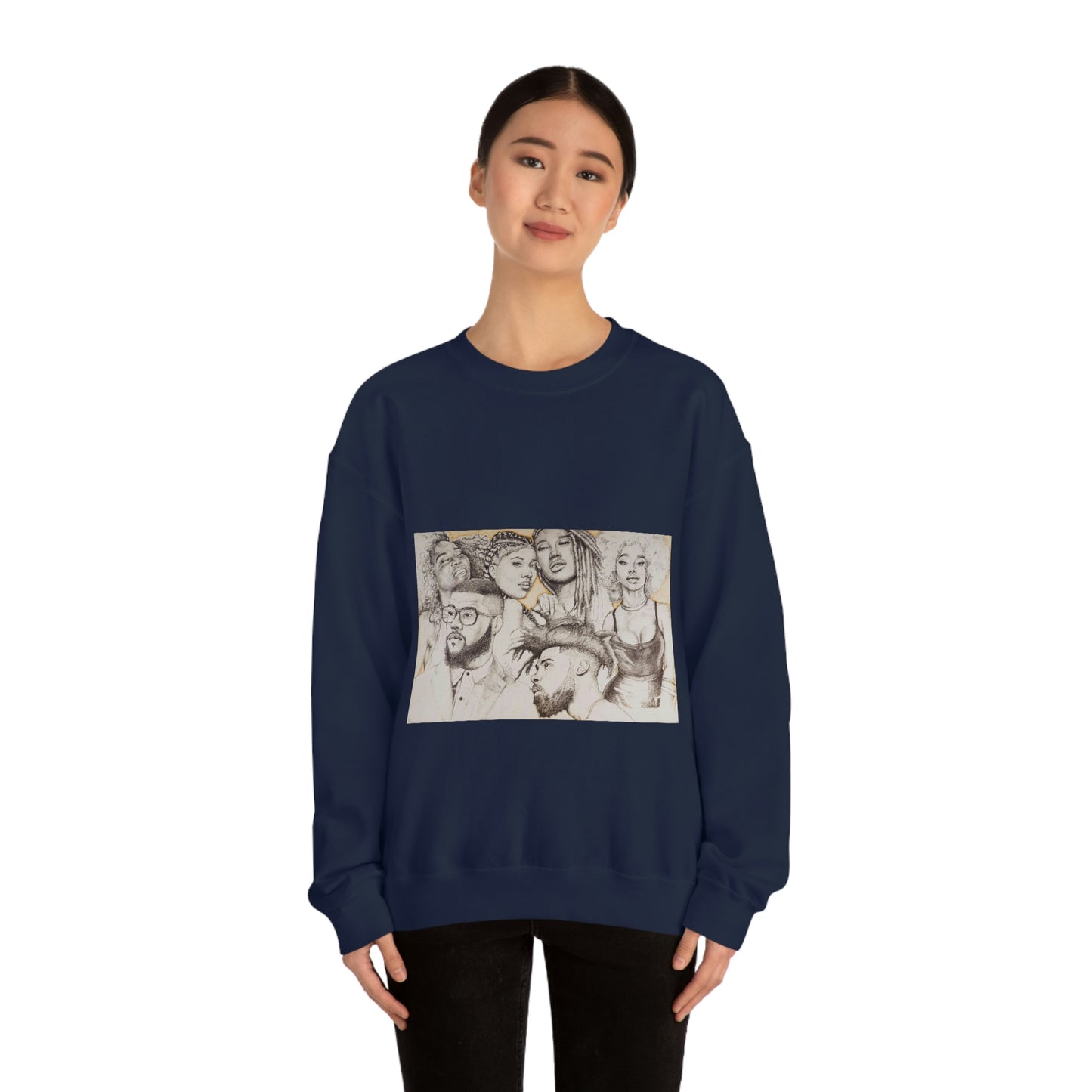 BLACK BEAUTY COLLAGE SWEATSHIRT