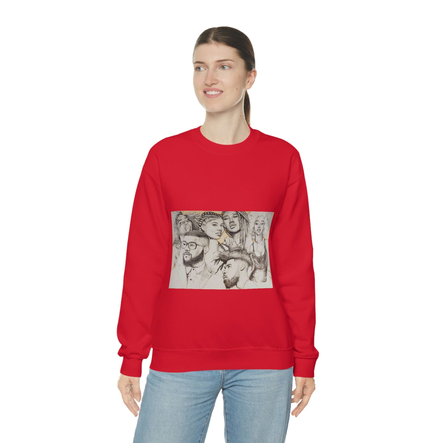 BLACK BEAUTY COLLAGE SWEATSHIRT