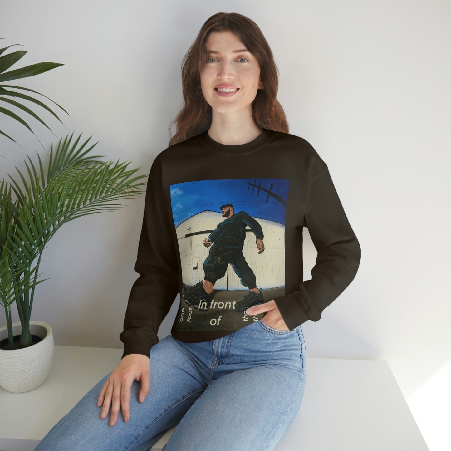 ONE FOOT IN FRONT OF THE OTHER - UNISEX - SWEATSHIRT