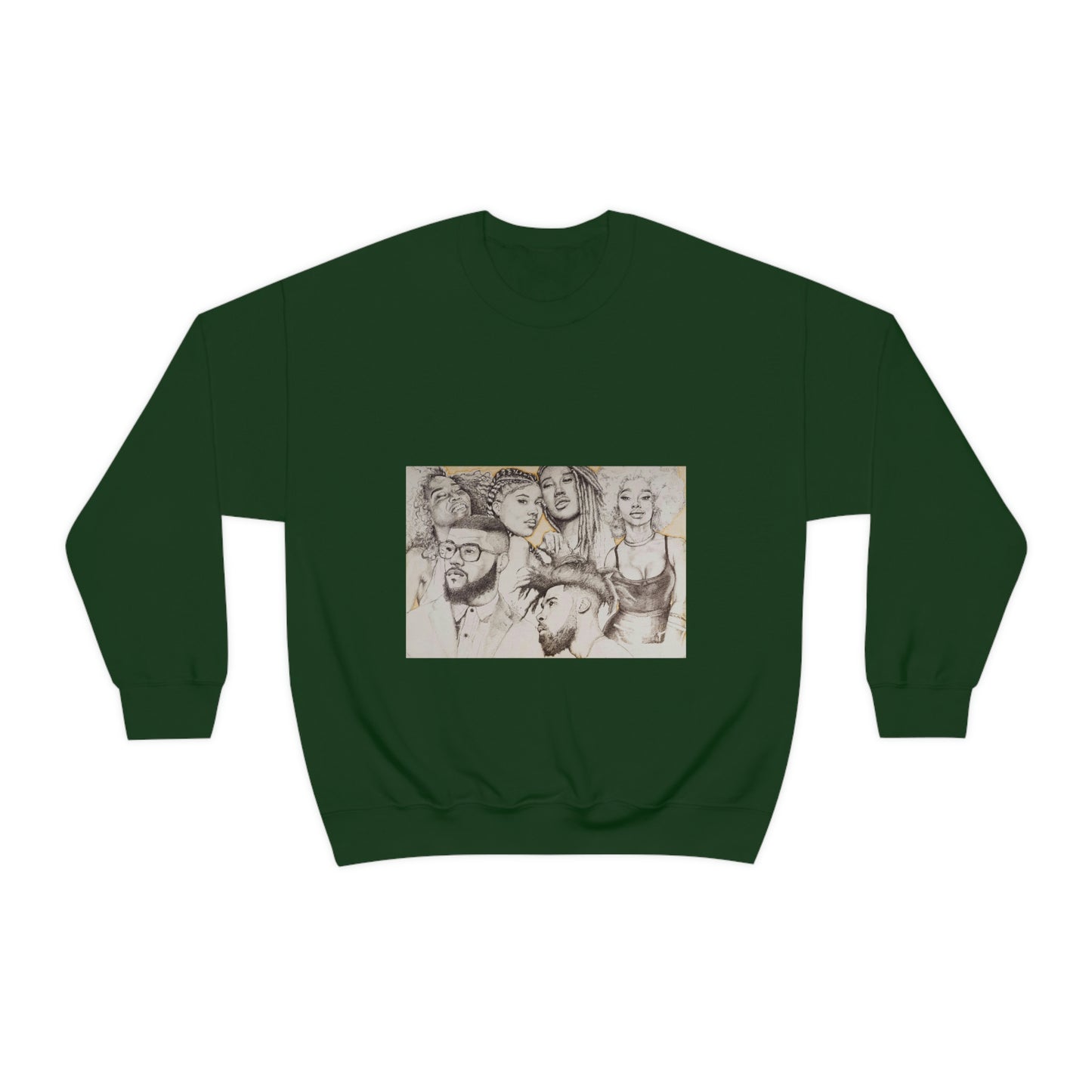 BLACK BEAUTY COLLAGE SWEATSHIRT