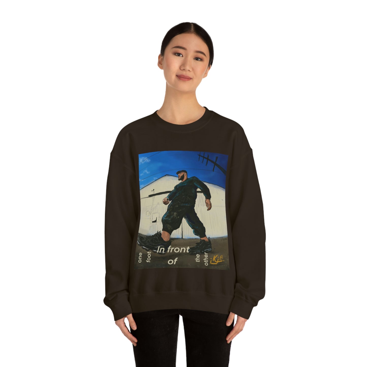 ONE FOOT IN FRONT OF THE OTHER - UNISEX - SWEATSHIRT