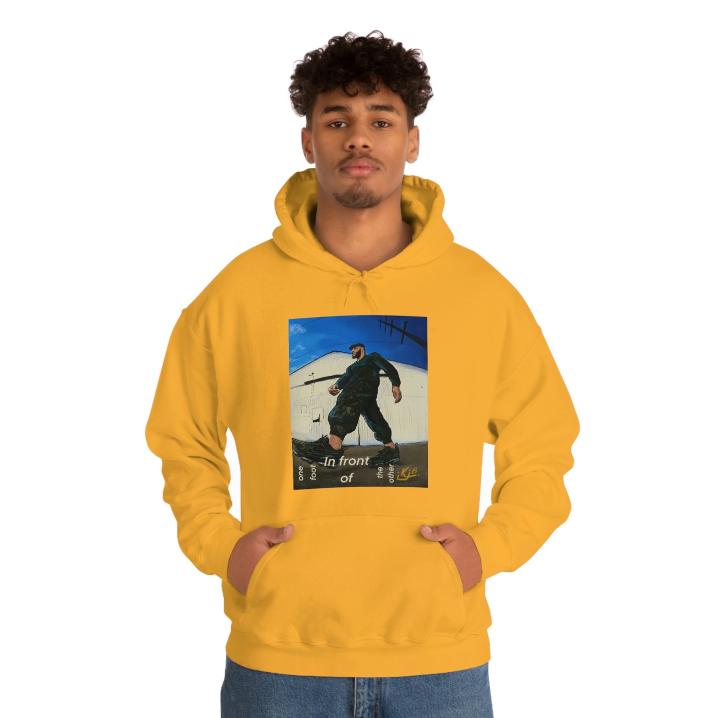 ONE FOOT IN FRONT OF THE OTHER - UNISEX - HOODIE