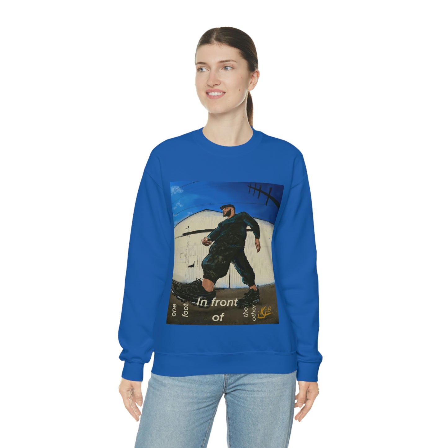 ONE FOOT IN FRONT OF THE OTHER - UNISEX - SWEATSHIRT