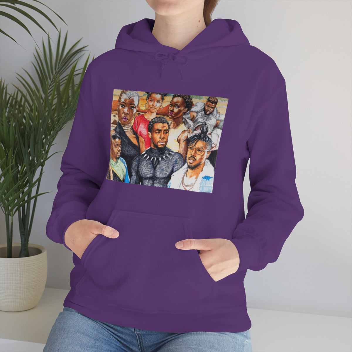 BLACK PANTHER - UNISEX - HOODIE