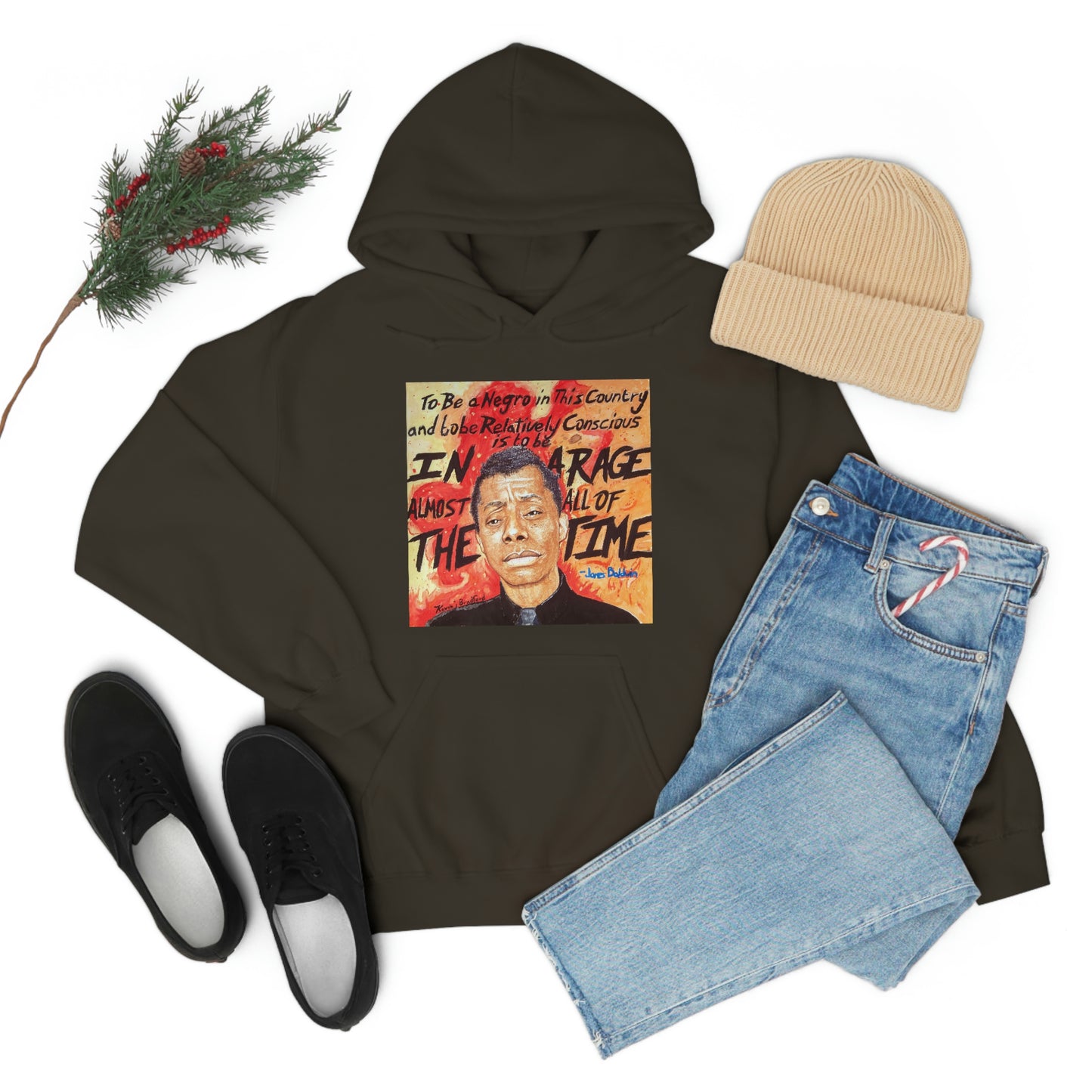 JAMES BALDWIN - UNISEX - HOODIE