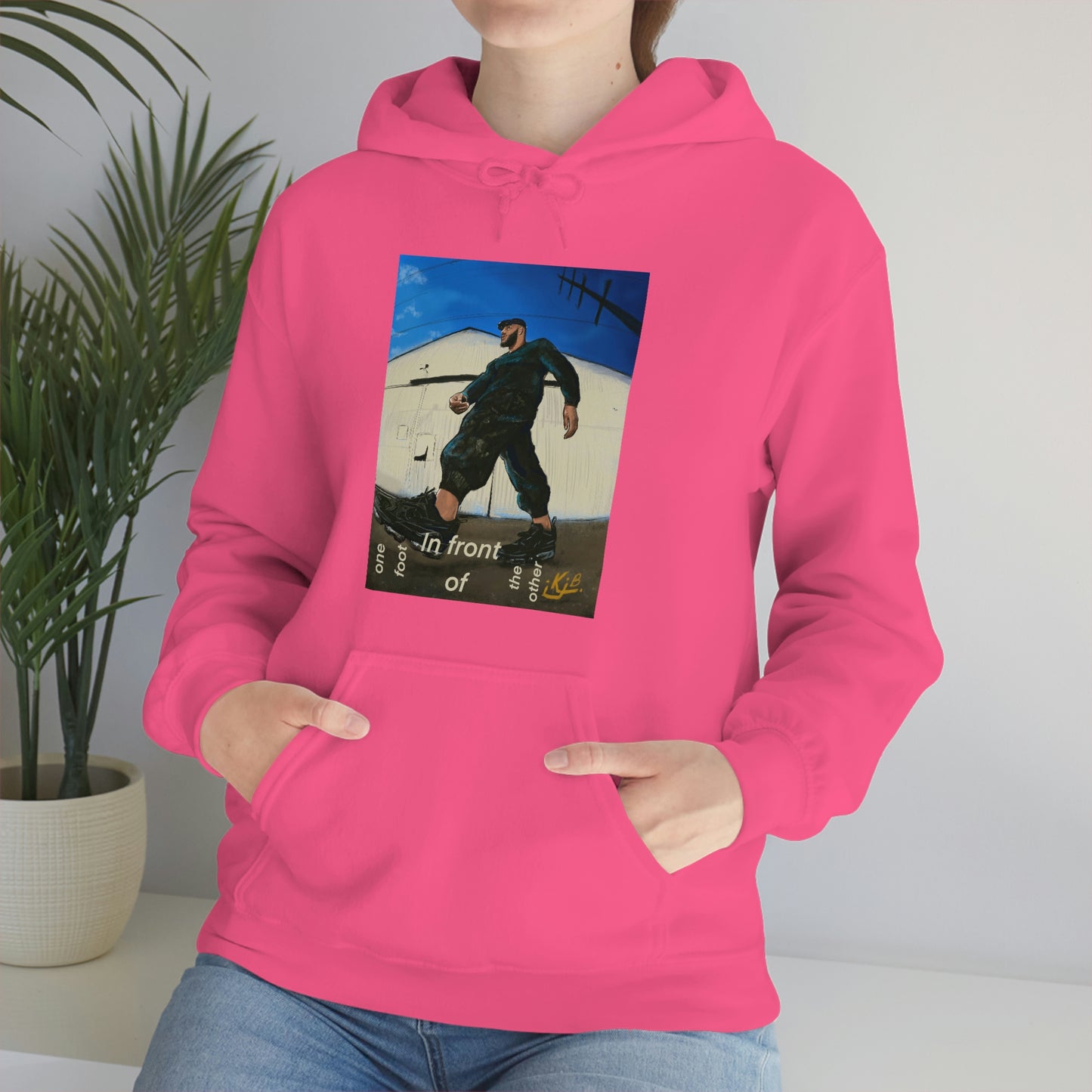ONE FOOT IN FRONT OF THE OTHER - UNISEX - HOODIE
