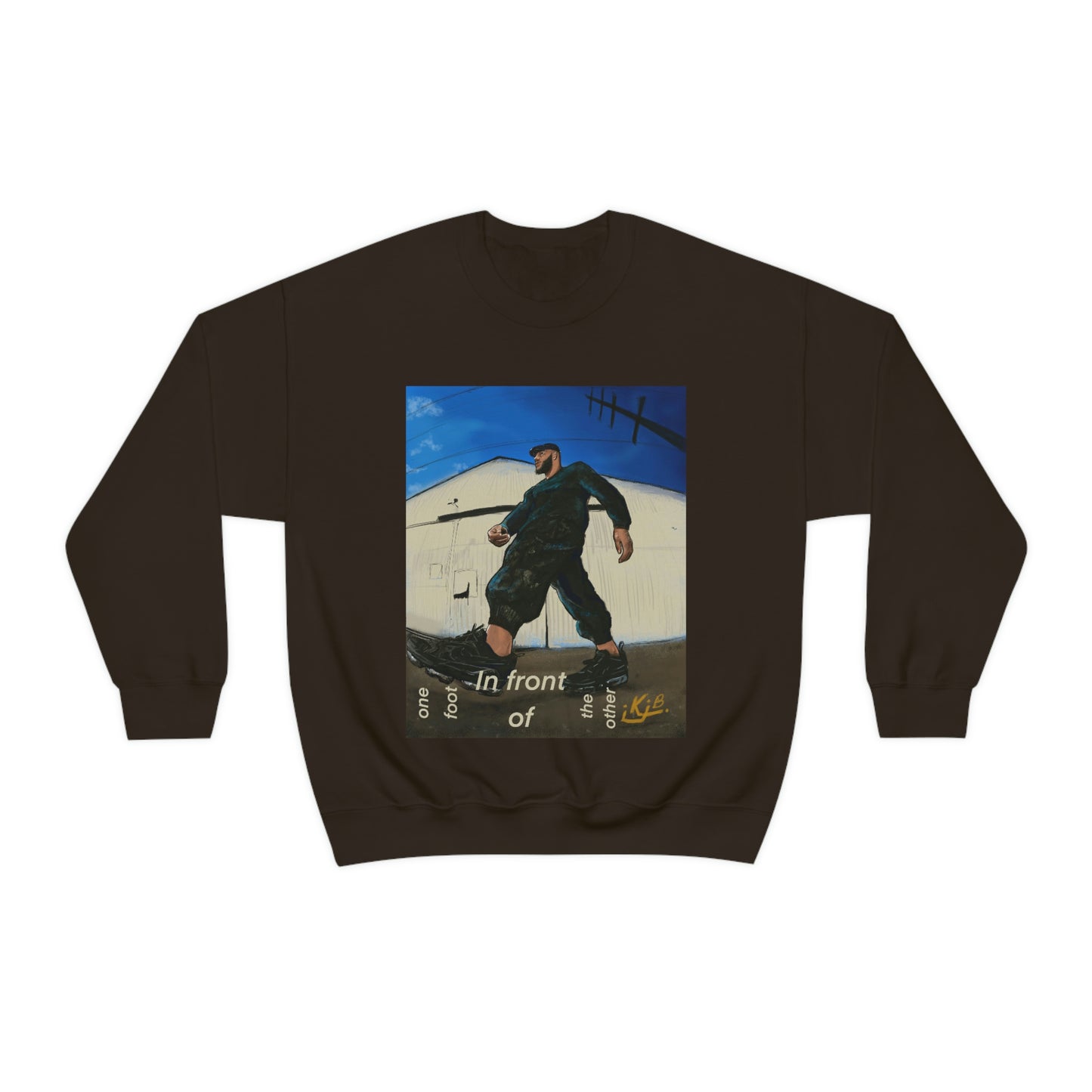 ONE FOOT IN FRONT OF THE OTHER - UNISEX - SWEATSHIRT