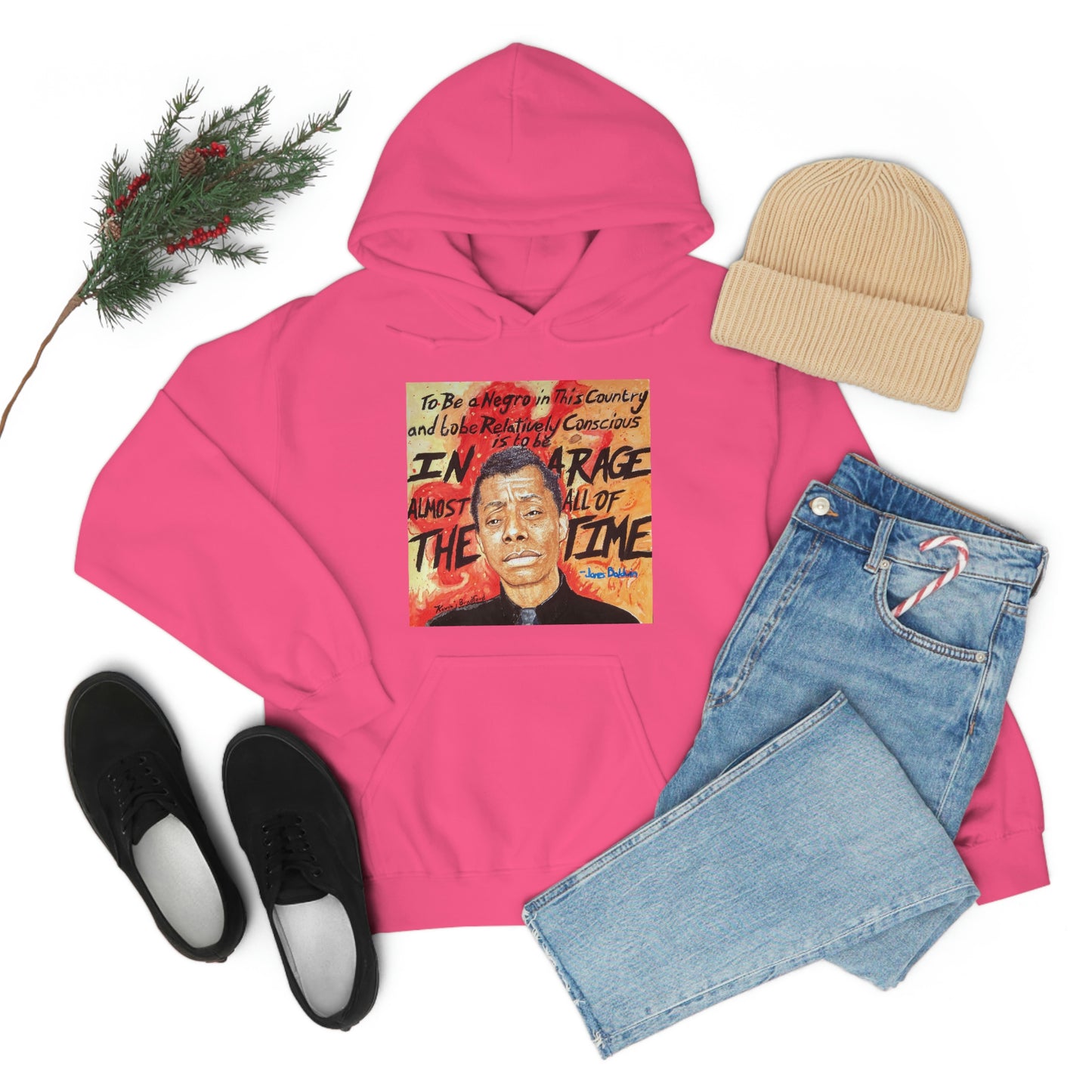 JAMES BALDWIN - UNISEX - HOODIE