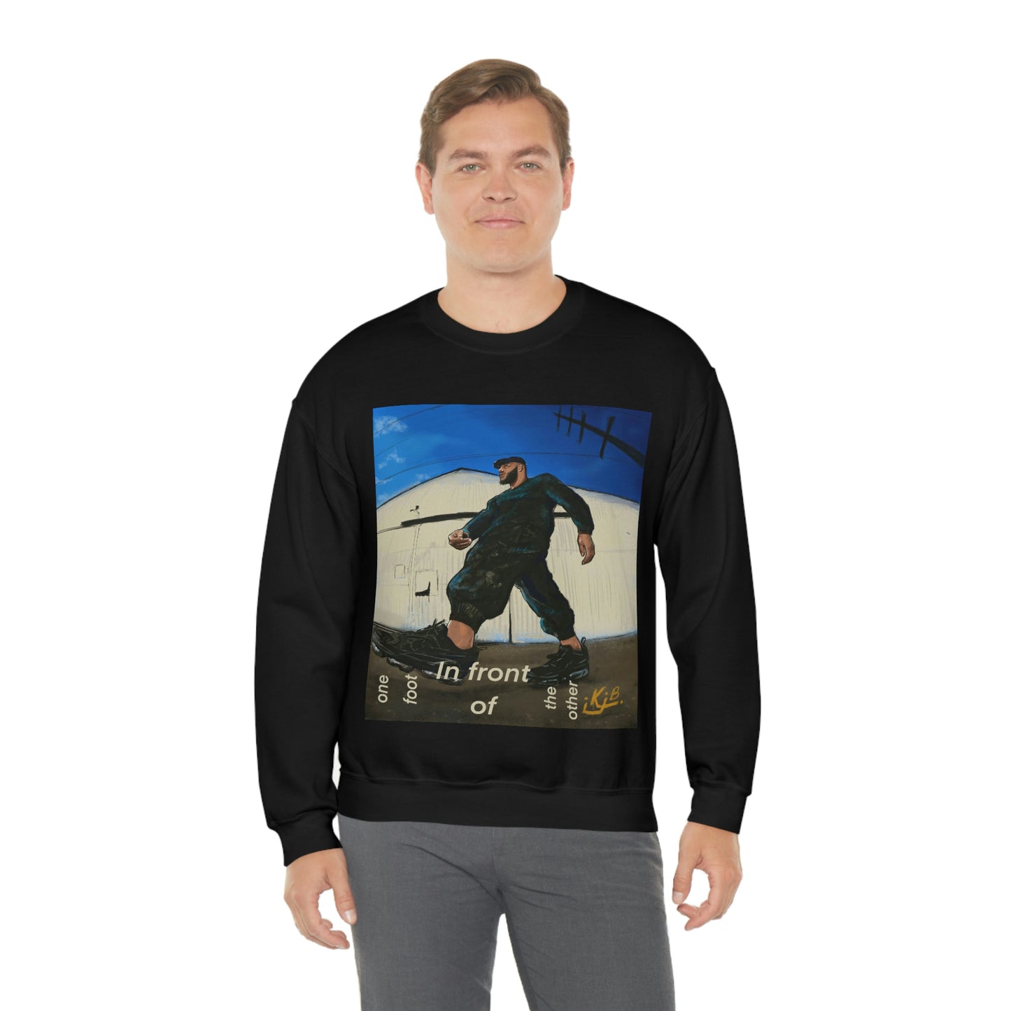 ONE FOOT IN FRONT OF THE OTHER - UNISEX - SWEATSHIRT
