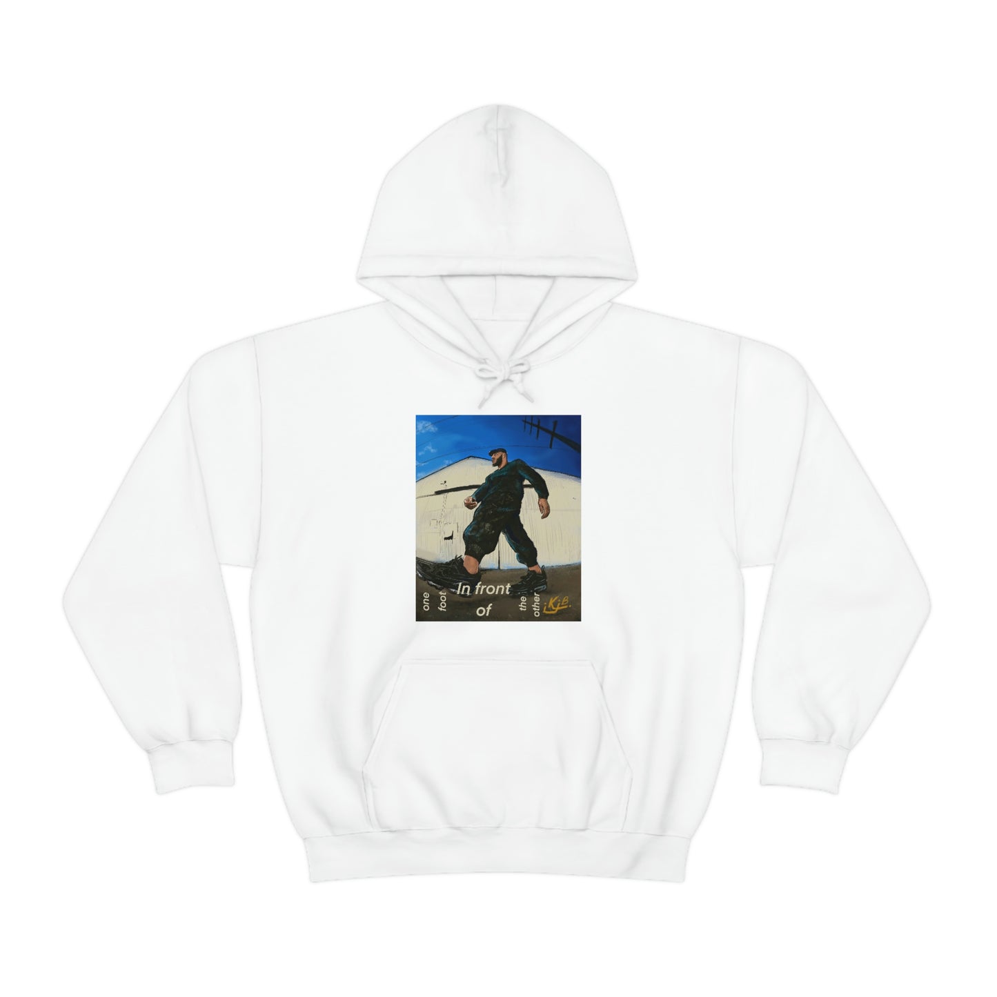 ONE FOOT IN FRONT OF THE OTHER - UNISEX - HOODIE