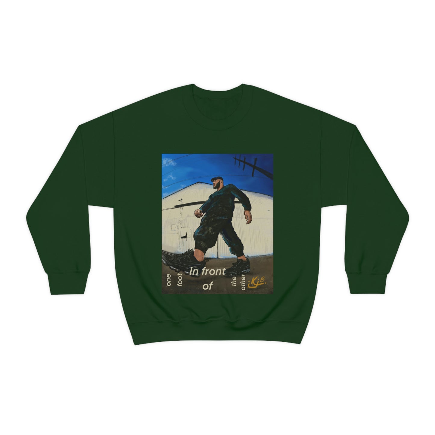 ONE FOOT IN FRONT OF THE OTHER - UNISEX - SWEATSHIRT