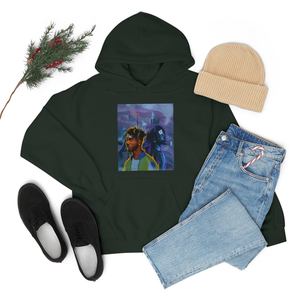 INNER CITY SHINOBI - VOL 1 - UNISEX - HOODIE
