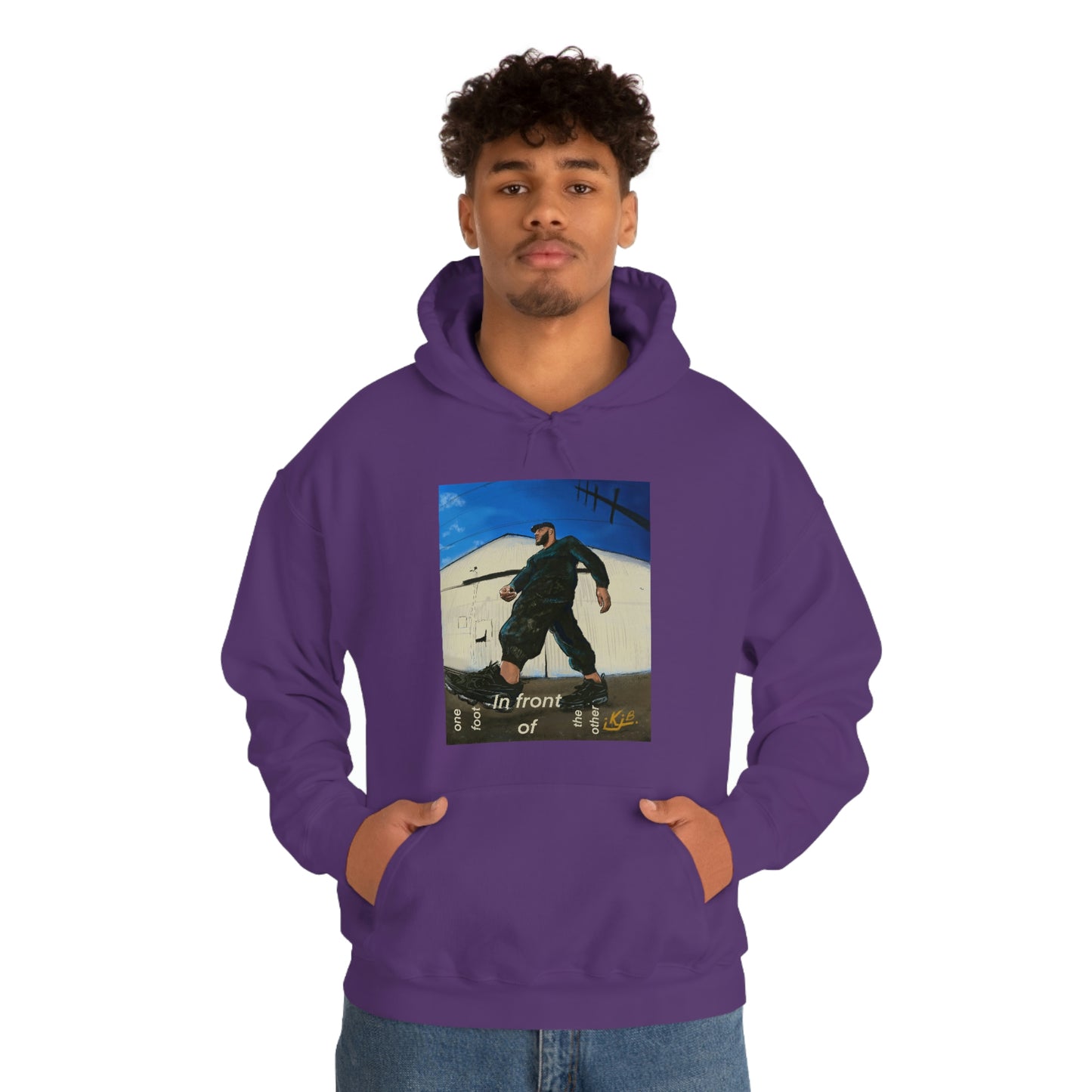 ONE FOOT IN FRONT OF THE OTHER - UNISEX - HOODIE