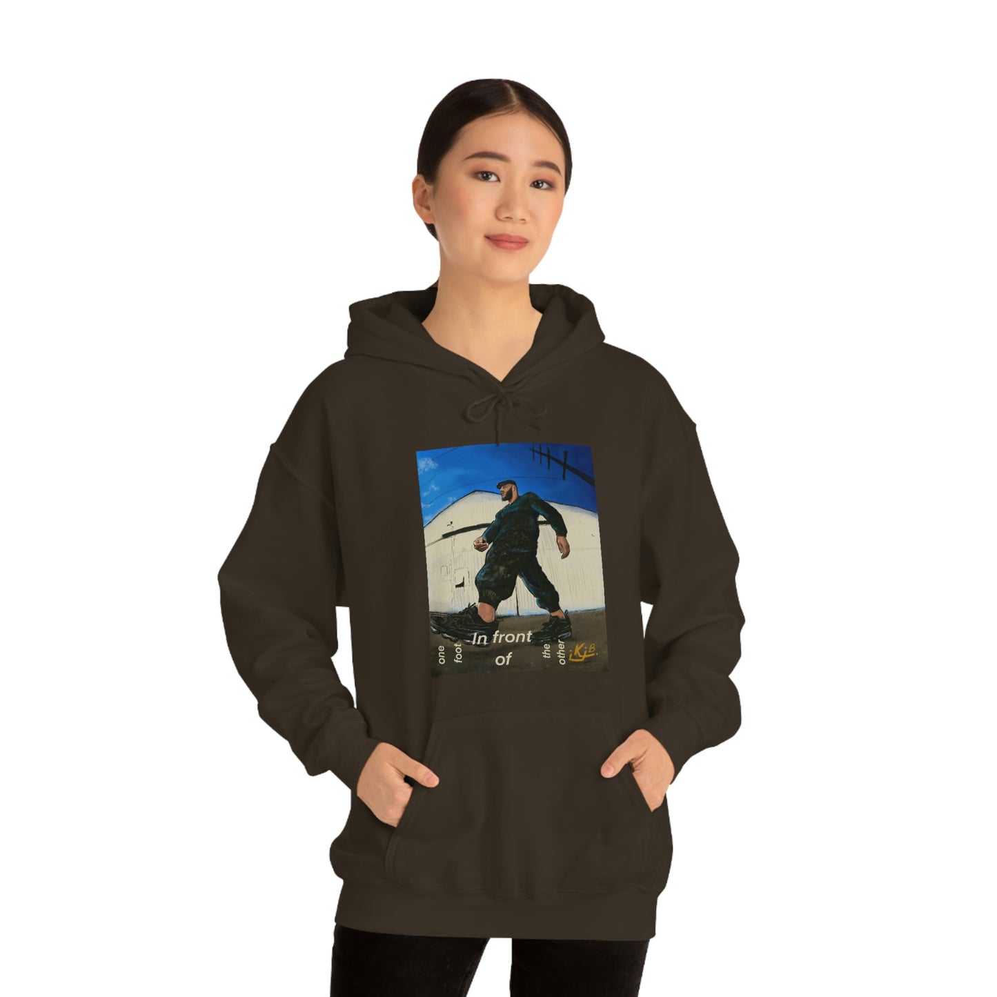 ONE FOOT IN FRONT OF THE OTHER - UNISEX - HOODIE
