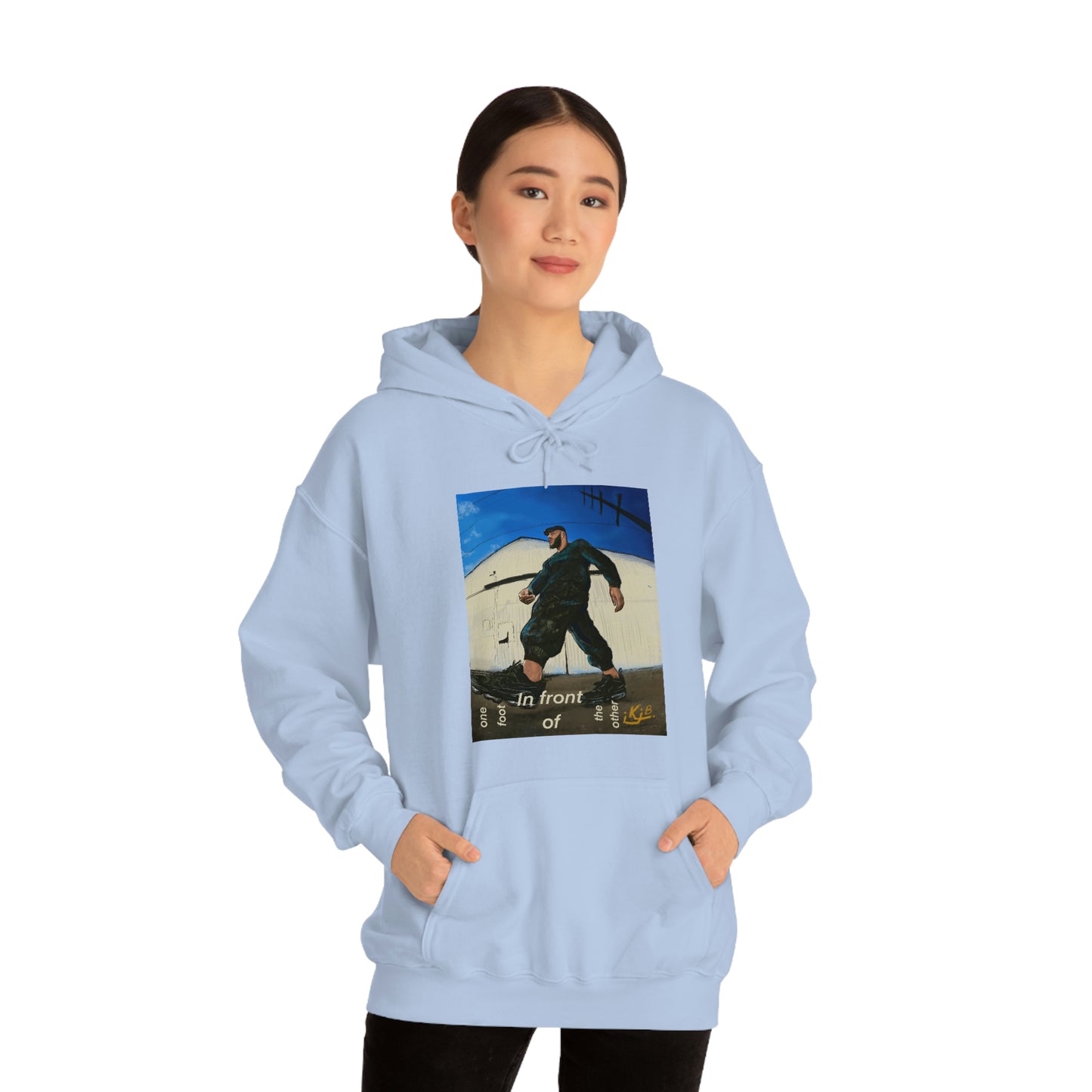 ONE FOOT IN FRONT OF THE OTHER - UNISEX - HOODIE
