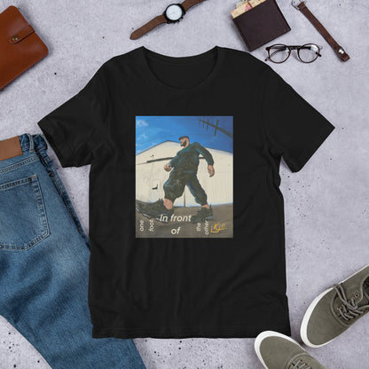 ONE FOOT IN FRONT OF THE OTHER - UNISEX T-SHIRT